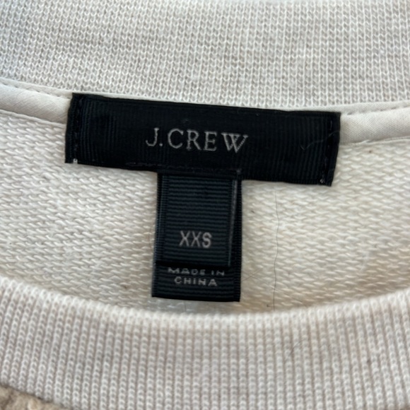 JCrew Wool Sweater/Cotton Sweatshirt (Size XXS) - Picture 7 of 10